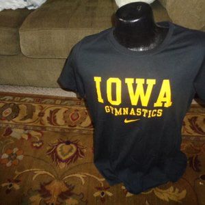 Nike University of Iowa Hawkeye Gymnastics Tee's